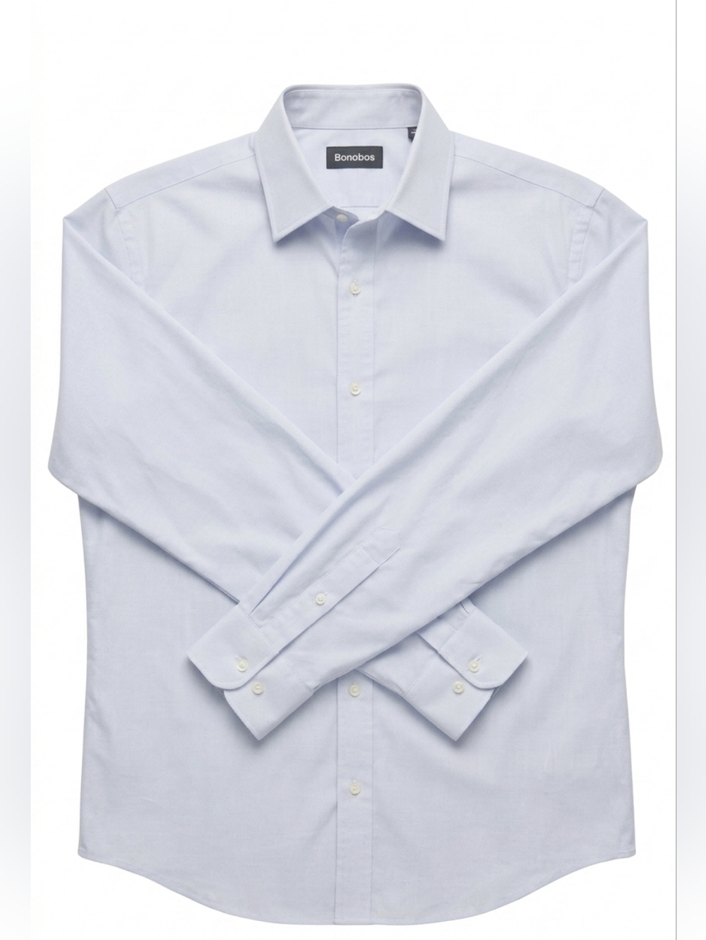 MEN"S - ​Bonobos Light Blue Micro-Stripe Dress Shirt | Tailored Fit